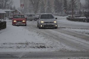 iarna mioveni trafic iarna (1)