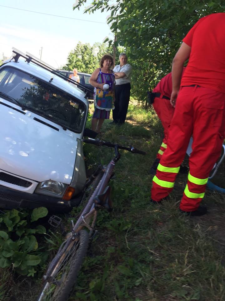 biciclista accidentata
